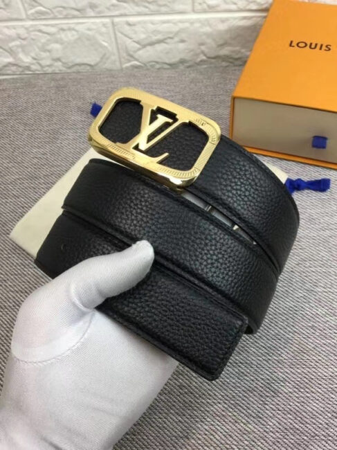 Thắt lưng Louis Vuitton họa tiết ô vuông TLLV18