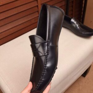 Giày lười Dolce & Gabbana siêu cấp họah tiết tag ngang GLDG02