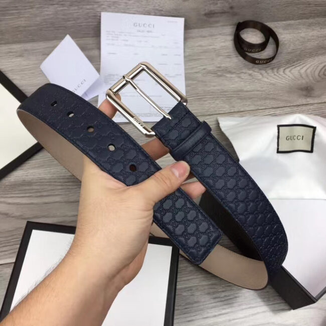 Thắt lưng gucci họa tiết dây dập logo khóa kim TLGC26