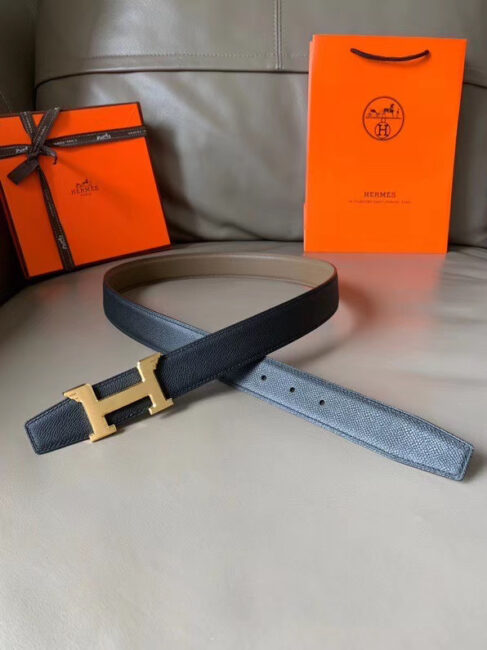 Thắt lưng Hermes họa tiêt cánh chim mặt khóa trắng TLHM11