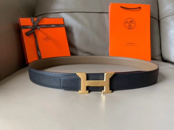 Thắt lưng Hermes họa tiêt cánh chim mặt khóa trắng TLHM11