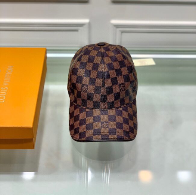 Mũ nam Louis Vuitton siêu cấp họa tiết caro MNLV08