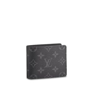 Ví nam Louis Vuitton like au hoạ tiết hoa đen VNLV48