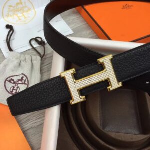 Thắt lưng Hermes like au hoạ tiết đính đá TLHM24