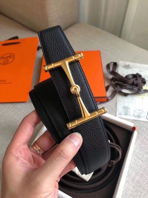 Thắt lưng Hermes like au hoạ tiết chữ H thanh kiểu mới TLH30