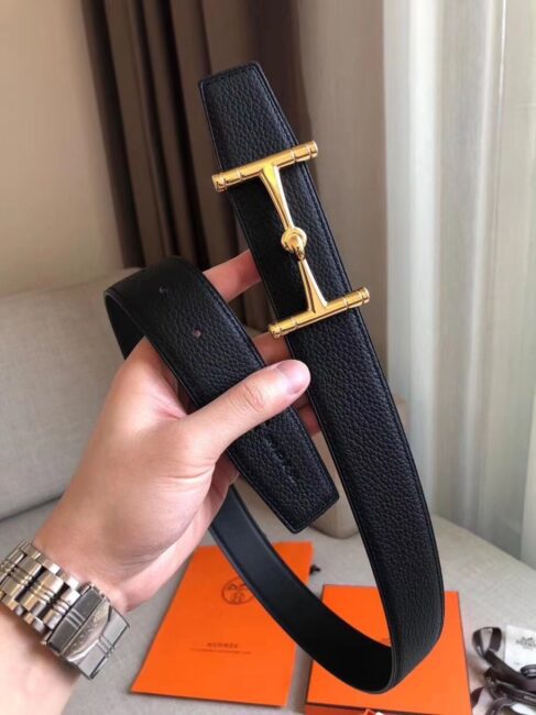 Thắt lưng Hermes like au hoạ tiết chữ H thanh kiểu mới TLH30