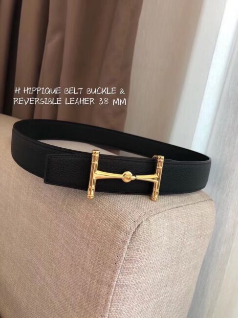 Thắt lưng Hermes like au hoạ tiết chữ H thanh kiểu mới TLH30