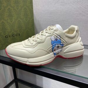 Giày nam Gucci Rhyton like au họa tiết doremon GNGC06